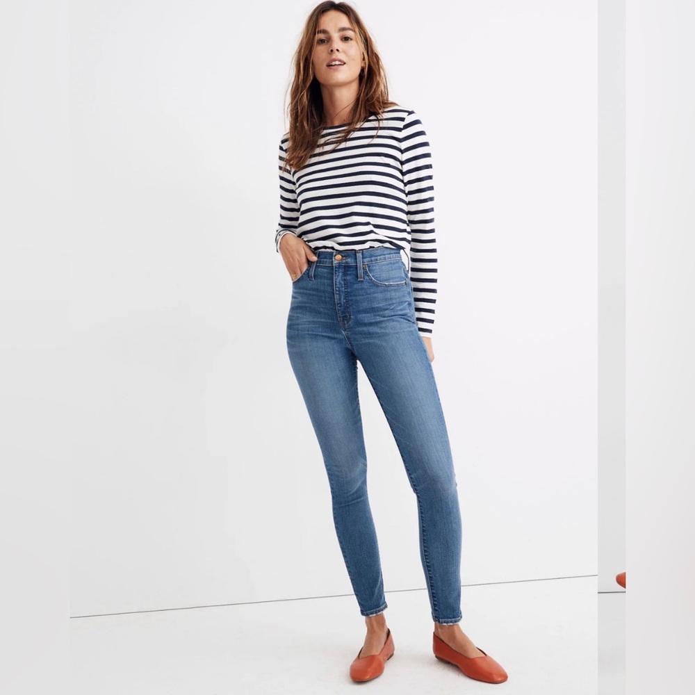 Madewell 11" High-Rise Skinny Jeans